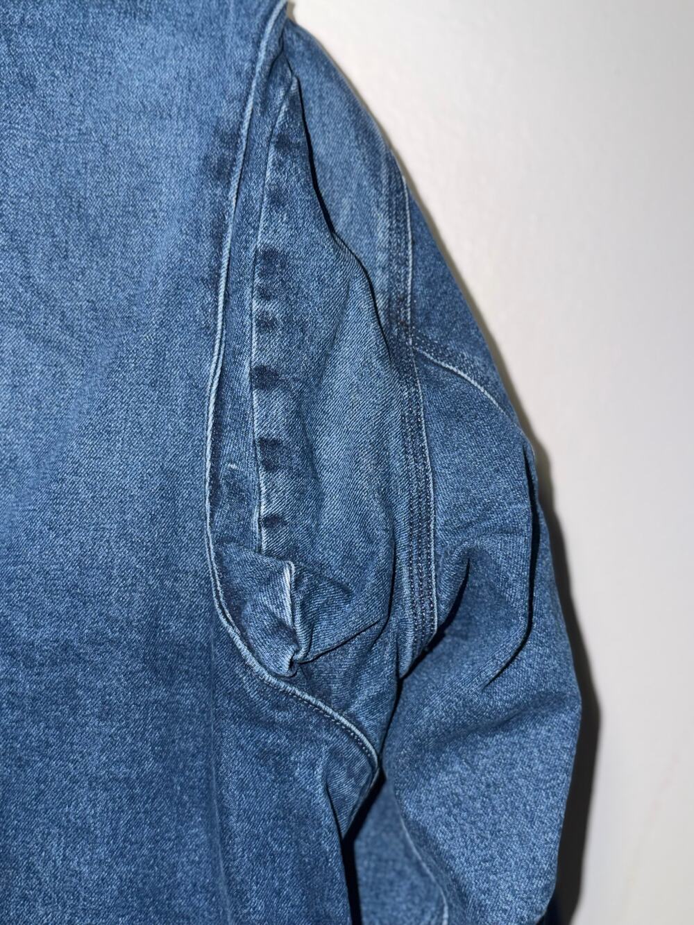 Carhartt Denim Jacket / Blue / Relaxed Fit / Sherpa Lined / XL - Picture 14 of 14